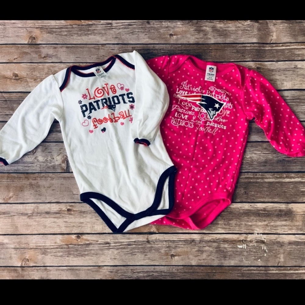 New England Patriots onesies